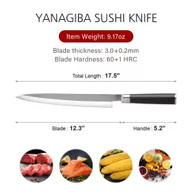 761325830009 CHUYIREN Sushi Knife Sashimi Sharp Professi #2