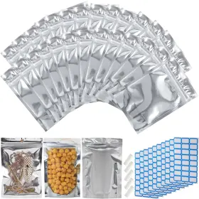 B0CH7WH5N9 CIRCLOOPHS Reclosable Mylar Bags Food Storage Up