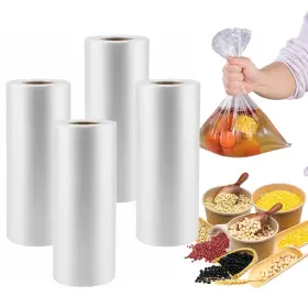 B0DZNKQYXP CLASSY Produce Roll Grocery Bag Bread Fruit