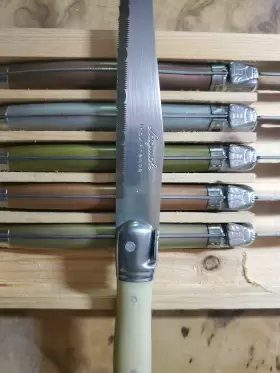CC-831 CLERMONT COUTELLERIE Laguiole Tang Shiny Handles #2