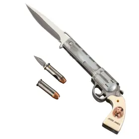 KN-1654WE COLLECTIONS ETC Collectible Gun Bullet Folding Set #2
