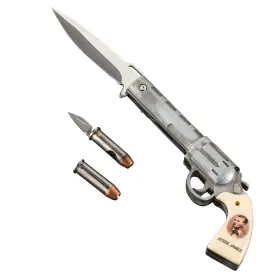KN-1654WE COLLECTIONS ETC Collectible Gun Bullet Folding Set