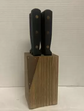 CW3109 COOK WORKS Steak Knives Set Block
