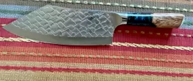860009487703 COOKING GUILD Nomad Razor Sharp Meat Cleaver Kn