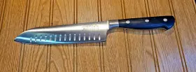 C1602A COOKING PLEASURES Santoku Knife Overall Tang