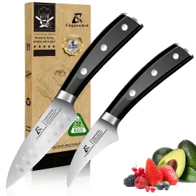 972822276243 COQUUSAID Paring Knife Set Kitchen Knives Fruit