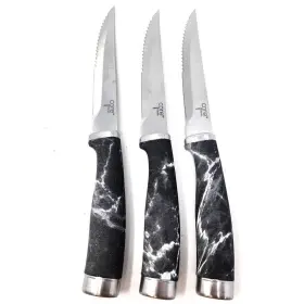 23585 CORE KITCHEN Essential Grip Steel Steak Knife Set