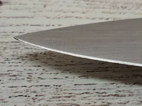 M-909 CORNING CUTLERY Slicing Knife Blade Tang Wood Handle #3