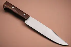 D262 CORTE STUDIO Santoku Chef Knife Steel Handle Handmade #2