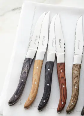 031101110050 COUZON Lou Laguiole Louis Steak Knife Set
