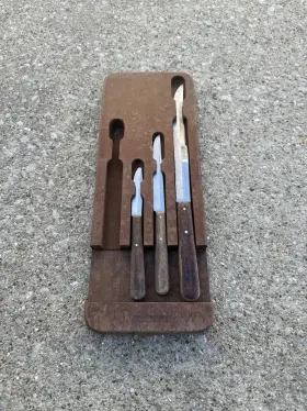 9385 CRAFTSMAN Kitchen Set Wood Hollow Steel