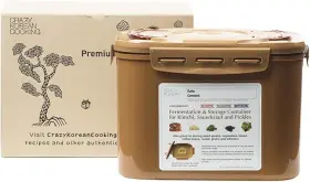 B0G4T1MQWR CRAZY KOREAN COOKING Kimchi Sauerkraut Storage