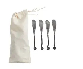 191009066309 CREATIVE CO-OP Forged Canape Knives Handles Set #2