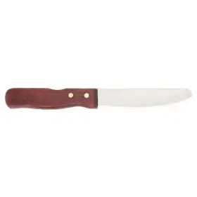 Skjw CRESTWARE Steak Knife Wood Handle