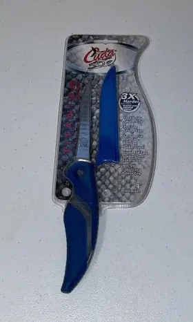 016162180078 CUDA Titanium Bonded Steel Fillet Knife