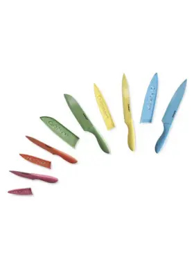 086279174857 CUISINART Advantage Ceramic Coated Knife Set #2