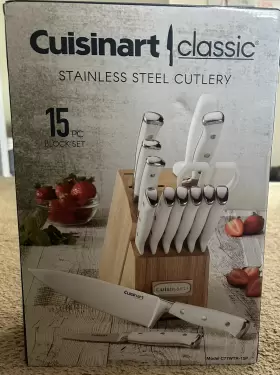 086279195357 CUISINART Classic Triple Rivet Knife Block Set