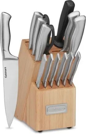 086279213273 CUISINART Cutlery Knife Set Steel Blades Box