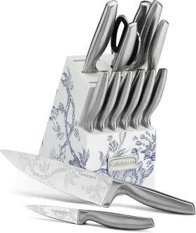 086279221568 CUISINART Caskata Steel Cutlery Block Set