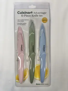 086279222534 CUISINART Advantage Knife Set