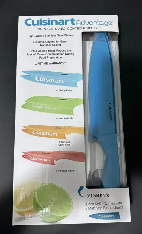 C55-10PCER CUISINART Knife Set Advantage Ceramic Coated