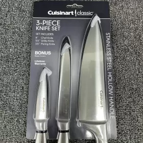 C77SS-3PCSW CUISINART Classic Hollow Steel Knife Set #2