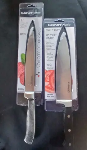 C77SS-8CF CUISINART Chefs Knife Slicing