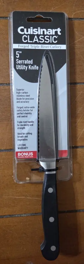 C77TR-5SUT CUISINART Triple Rivet Serrated Utility Knife
