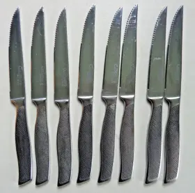 C77TRSK-17B CUISINART Steel Steak Knife Set Graphix Handles