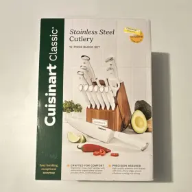 C77WTR-15P2 CUISINART Classic Steel Block Set