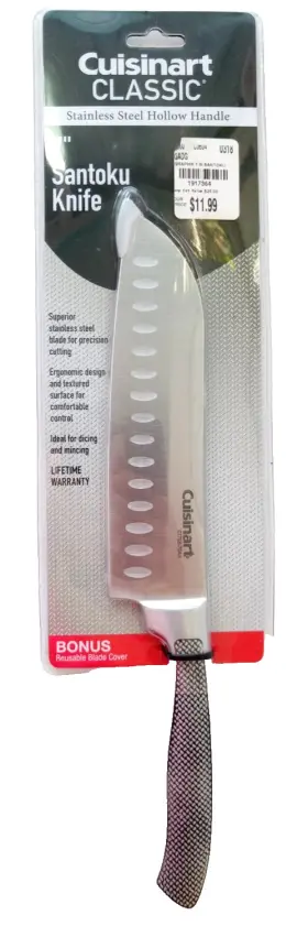 C7SS-7SAN CUISINART Santoku Knife Steel Cover Graphix Handle