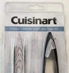 CA4C2CRV CUISINART Carving Set Fork Knife Blade Guard #3
