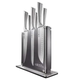 350737269227 CUISINE Pro Damashiro Steel Knife Set Kin Block