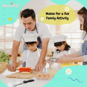 850031917651 CULINARY COUTURE Kids Cooking Set Baking Tools #3