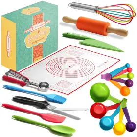 850031917651 CULINARY COUTURE Kids Cooking Set Baking Tools