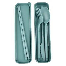 610625601447 CUNTAUK Camping Utensil Set Cutlery
