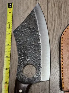 CLEVER12 CLEVER Knife Forged Tang Blade Great #2