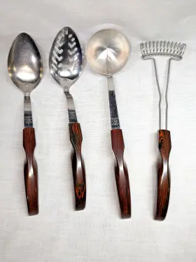 1060 CUTCO Tool Set Basting Spoons Ladle Handles Warranted