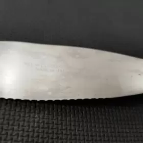 1068 CUTCO Spatula Spreader Serrated Edge Swirl Wood Handle #3