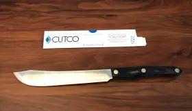 1722C CUTCO Butcher Knife Straight Blade Handle Sharpened