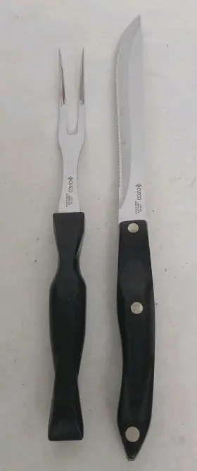 1723-1727 CUTCO Carving Knife Fork Classic Handle 1723-1727 CUTCO Carving Knife Fork Classic Handle