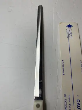 1724-JJ CUTCO Serrated Slicer Bread Knife Pearl Handle Blade #3
