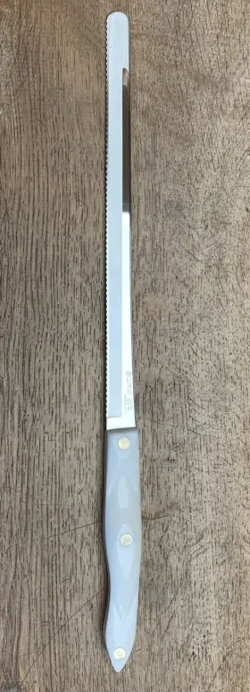 1724-KS CUTCO Serated Slice Bread Knife Pearl Handle