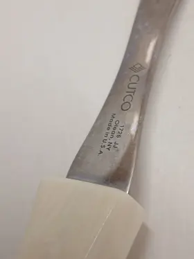 1726-JJ CUTCO Fork Meat Turning Classic Pearl Handle #2