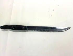 1729KN CUTCO Carver Knife Handle Serrated Blade Great
