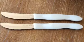 1759-KJ CUTCO Set Pearl Steak Table Knife Serrated
