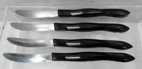 1759 CUTCO Kn Kp Serrated Table Steak Knife Swirl Handle