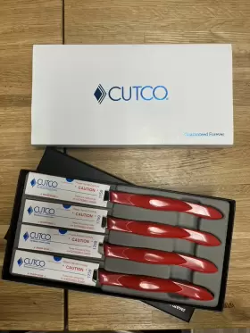 1865R CUTCO Table Knife Set Box