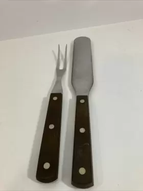36-38 CUTCO Meat Fork Spatula Handle #2