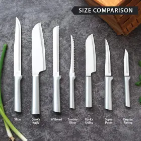 R126 CUTLERY Tomato Slicing Knife Steel Blade Handle #3